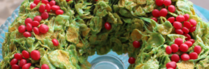 krispie wreath recipe, Holiday Krispie Wreath