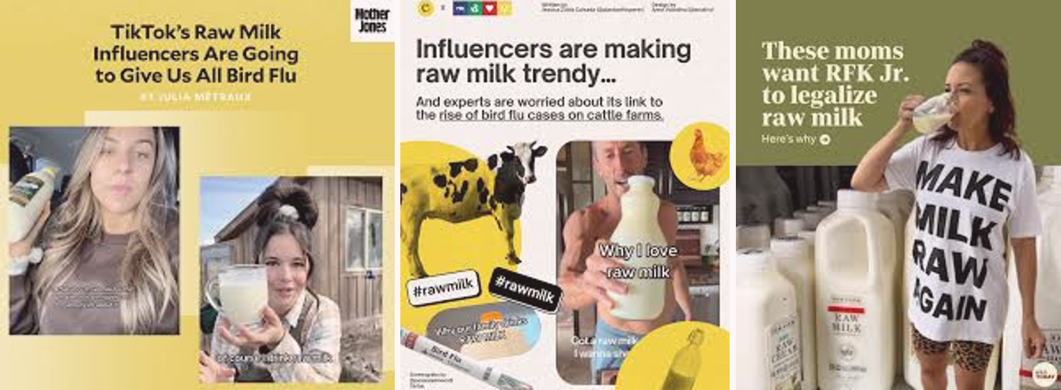 raw milk, Raw Milk: Wellness Culture vs. Food Safety