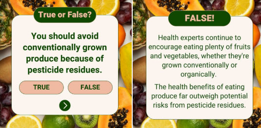 pesticides, Food Labels & Pesticides: A Science-Based Perspective