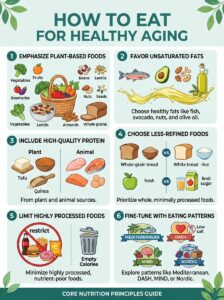 healthy diet, What’s the Best Diet for Healthy Aging?