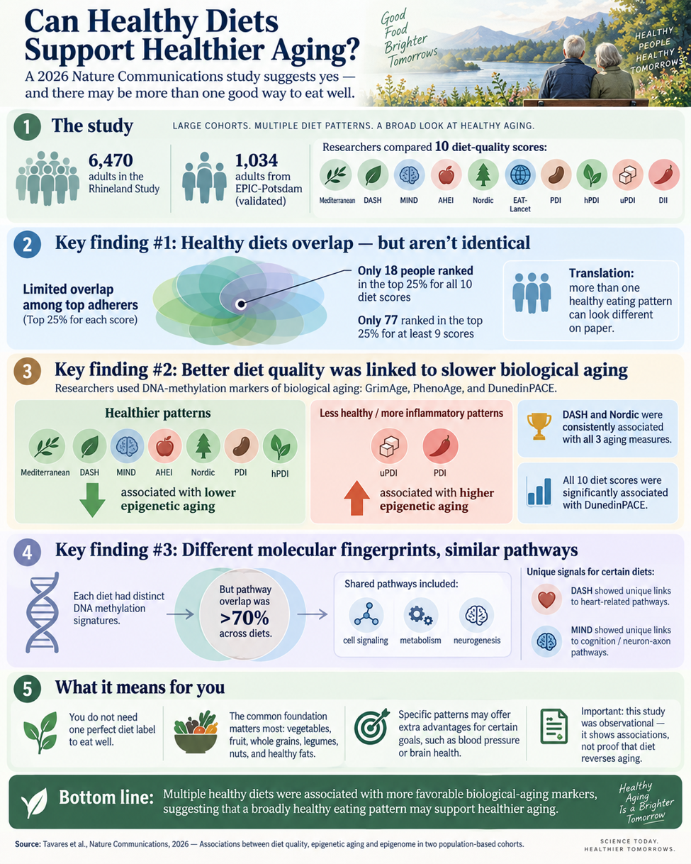 healthy diet, What’s the Best Diet for Healthy Aging?