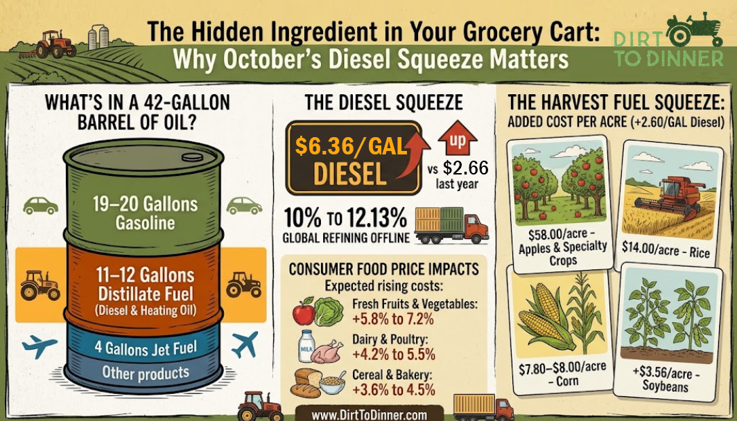 diesel prices, Why October’s Diesel Squeeze Matters